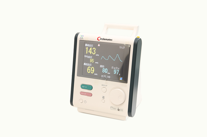 経皮的酸素飽和測定兼血圧測定器